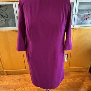 Tahari Arthur S. Levine Sheath Dress Half Sleeve Size 16W